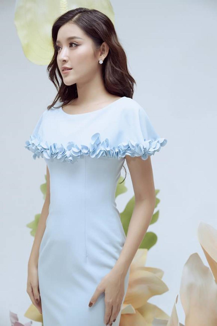 Huyền My thanh lịch ngọt ngào với bộ ảnh nhân ngày Phụ nữ Việt Nam-13