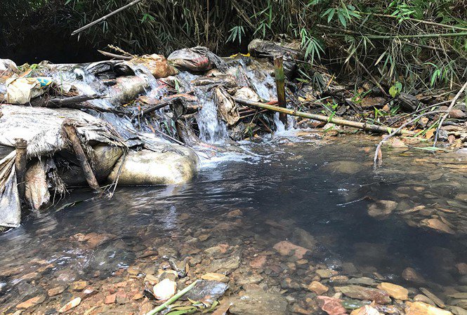 Vụ nước sạch Sông Đà nhiễm dầu: Bắt khẩn cấp hai đối tượng đổ trộm dầu thải-1