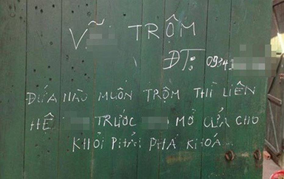 Lời nhắn nhủ của gia chủ dành cho những tên trộm có liêm sỉ và biết xấu hổ khiến dân mạng bật cười-2