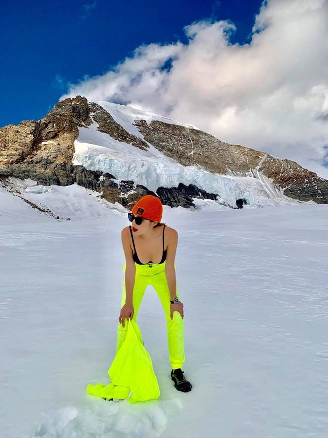 Giảm 10kg vòng một của Hoa hậu Kỳ Duyên vẫn trùng trùng điệp điệp-5