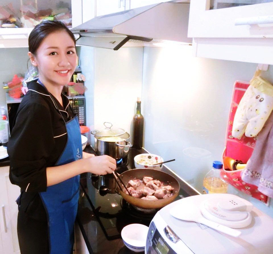 Văn Mai Hương sắp là gái có chồng: Giỏi nấu ăn thế này, ông xã chắc chắn sẽ càng mê-3