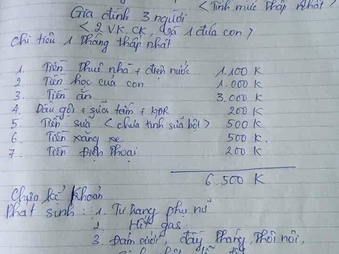 Thời kì bão giá, mẹ bỉm chia sẻ bảng chi tiêu tiết kiệm hơn 6 triệu/tháng cho 3 người, hội chị em cười khẩy: Chi tiêu thế này mình phải để được cả trăm triệu-3
