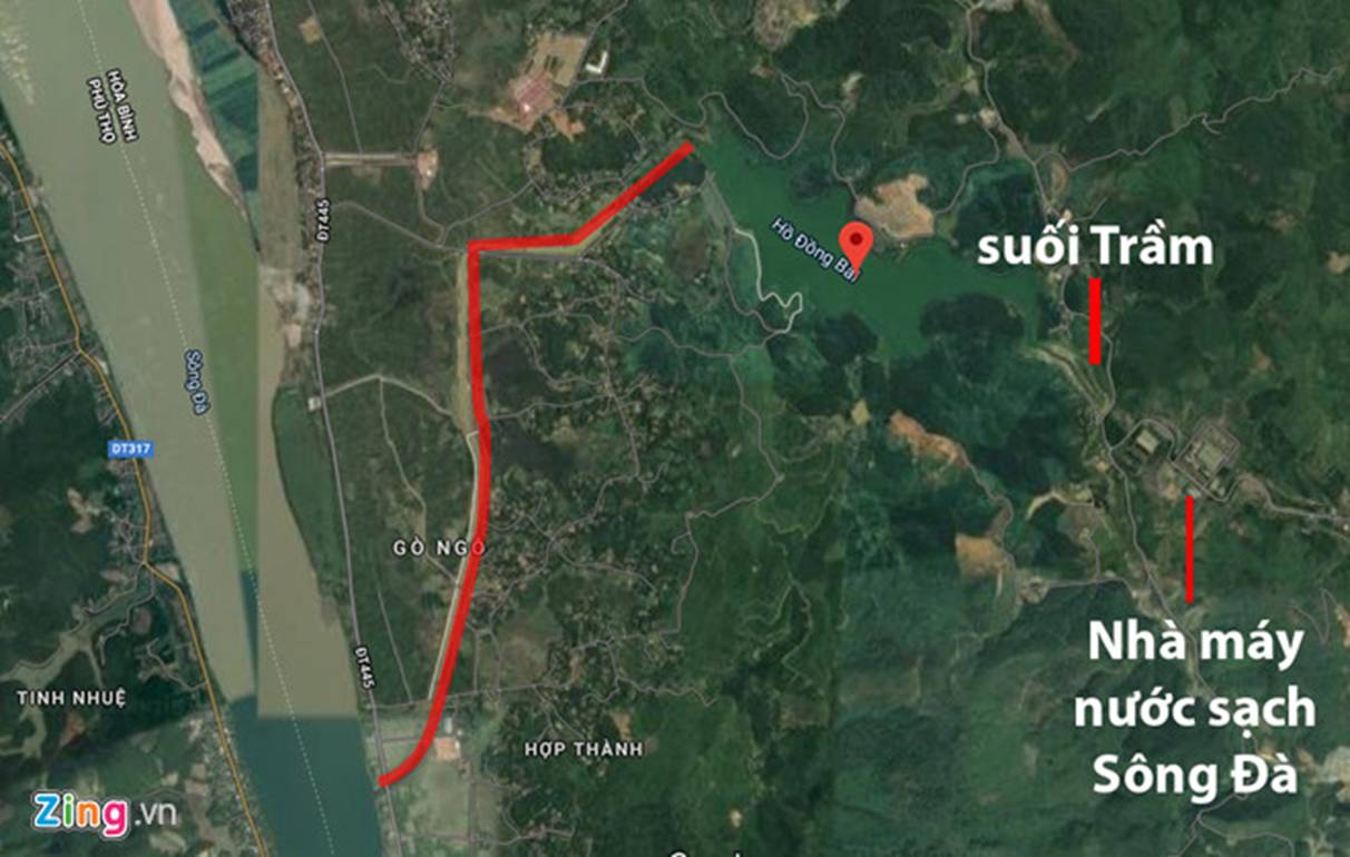Nước thải từ trang trại lợn có chảy vào nhà máy nước sông Đà?-1