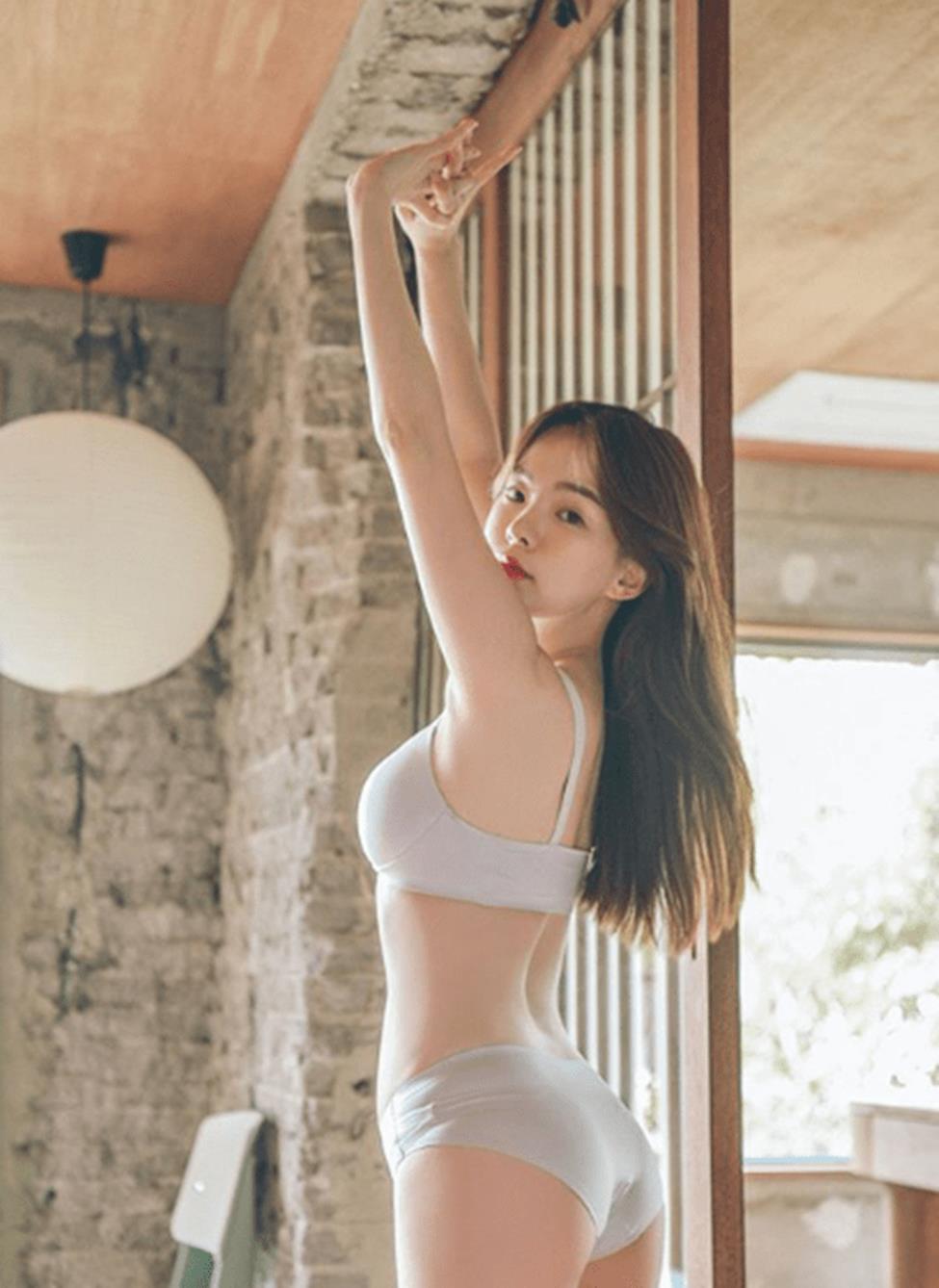 Mặt thiên thần, body ác quỷ: 2 cô gái Hàn đạt trọn thước đo phụ nữ đẹp châu Á-9