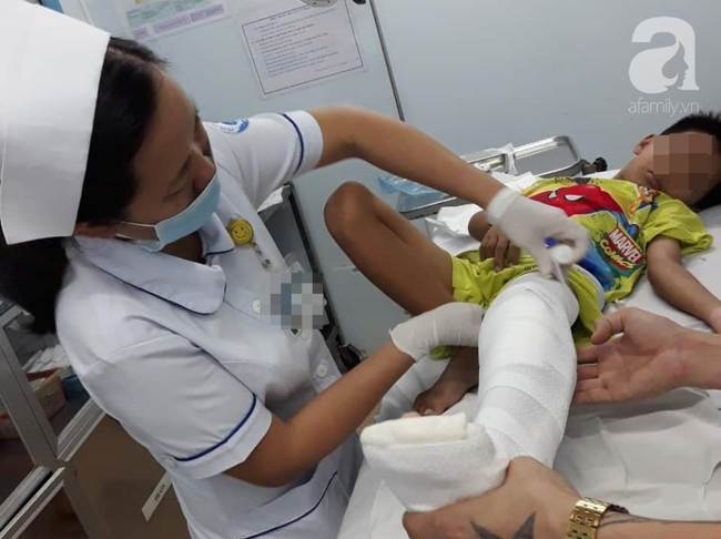 Thương tâm: Chở 2 con đi thăm bà nội không may gặp tai nạn khiến cha tử vong, bé trai 8 tuổi thương nặng-1