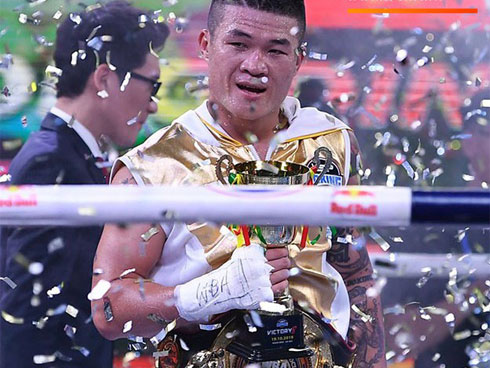 Chỉ 16 giây, nữ võ sĩ Việt khiến tay đấm boxing Thái Lan nhập viện-3