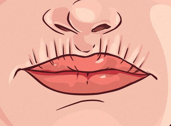 8 dấu hiệu trên môi báo cảnh báo sức khoẻ, đặc biệt chú ý vết chấm đen-5