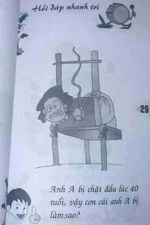 Phụ huynh phát hiện bài toán chặt đầu của học sinh lớp 2: Không hiểu đang dạy học hay chiếu phim kinh dị-3