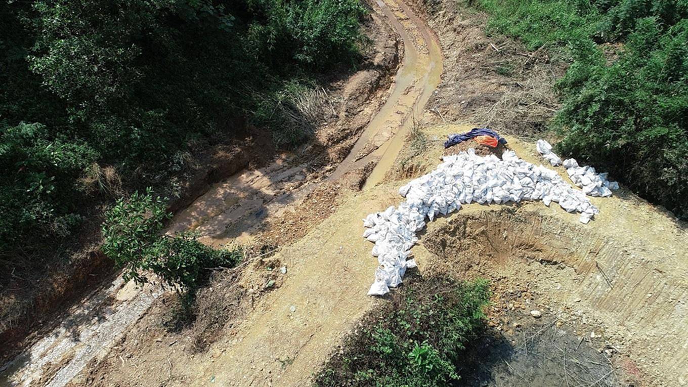 Quá trình xử lý dầu thải ở đầu nguồn nước sông Đà-7