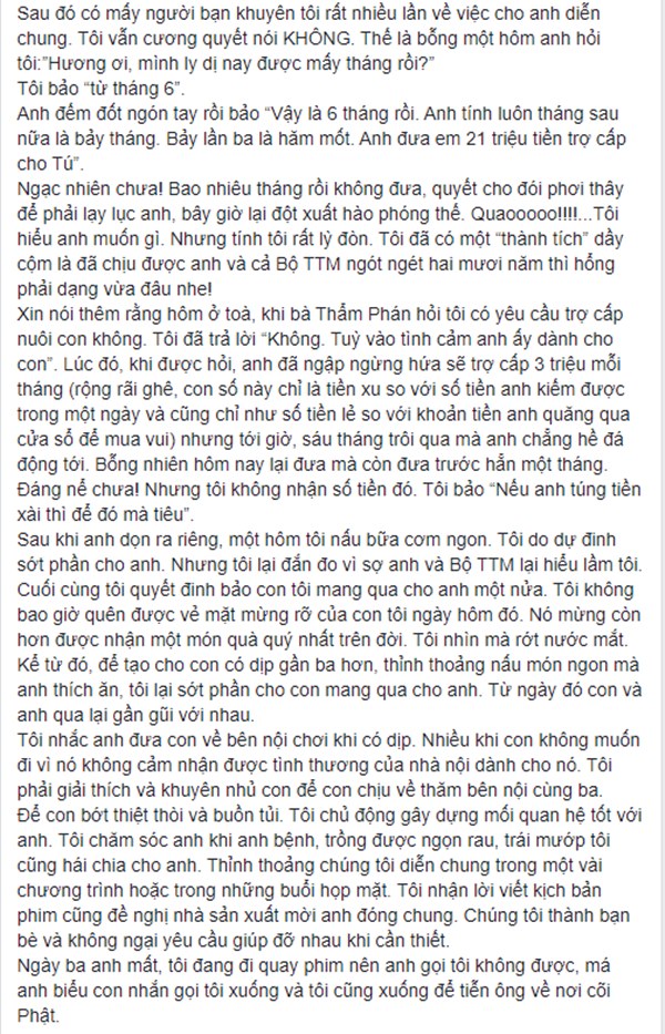 NS Xuân Hương tung chương cuối tự truyện về Thanh Bạch: Anh đã liên tục dùng những đòn tấn công đê tiện nhằm triệt đường sống của tôi-7
