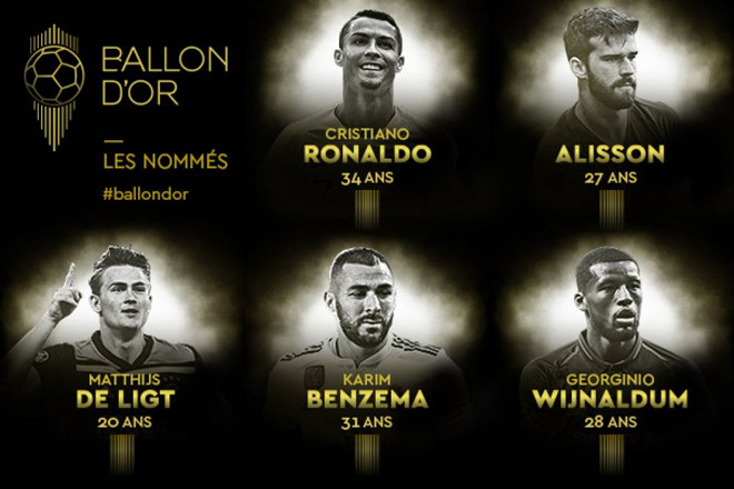 Ronaldo được đề cử Quả bóng Vàng năm thứ 16 liên tiếp-1