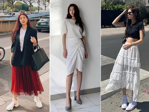 Biết 4 công thức sau, bạn đã hơn đứt người ta ở khoản diện chân váy midi tuyệt xinh và chuẩn mốt-17