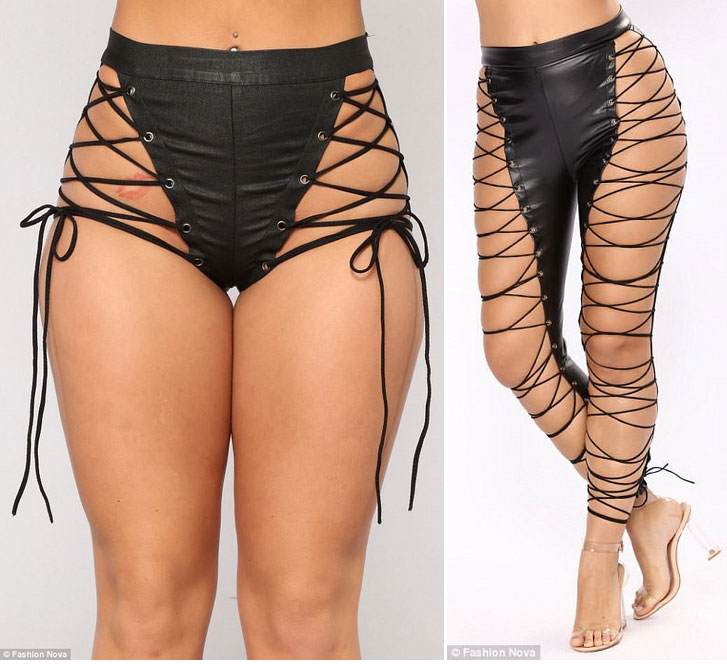 Diện mẫu quần lạ, nữ người mẫu trông như không mặc gì xuống phố-3