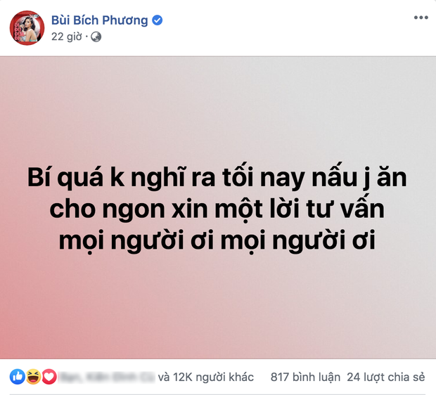 Bích Phương lên mạng hỏi ăn gì: Quang Trung bảo nấu nước sôi cũng ngon, Gil Lê hô vang khẩu hiệu đậu hũ tắm mắm hành và đây là kết quả-1