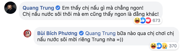 Bích Phương lên mạng hỏi ăn gì: Quang Trung bảo nấu nước sôi cũng ngon, Gil Lê hô vang khẩu hiệu đậu hũ tắm mắm hành và đây là kết quả-2
