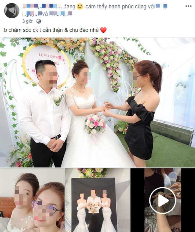 MXH xôn xao về đám cưới 1 ông 2 bà ở Thái Nguyên: 2 cô dâu vô cùng thân thiết trong bức ảnh cưới và hé lộ 1 phần sự thật phía sau-4