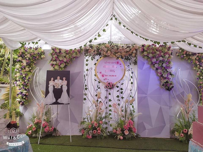 MXH xôn xao về đám cưới 1 ông 2 bà ở Thái Nguyên: 2 cô dâu vô cùng thân thiết trong bức ảnh cưới và hé lộ 1 phần sự thật phía sau-2