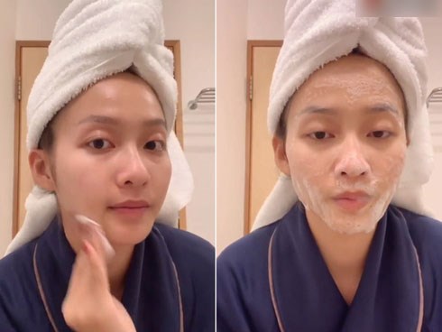 Bị ý kiến vì sáng ngủ dậy đã tẩy trang và rửa mặt quá kỹ, Khả Ngân đưa ra giải thích tưởng vô lý nhưng lại rất thuyết phục