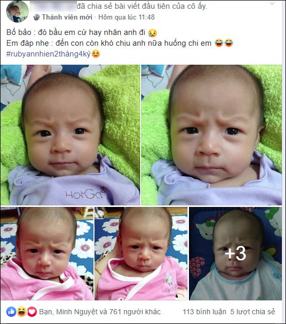 Chồng bảo Em mang bầu cứ hay cau có với anh đi, đẻ xong vợ đáp nhẹ 1 câu khiến chồng cứng họng-1