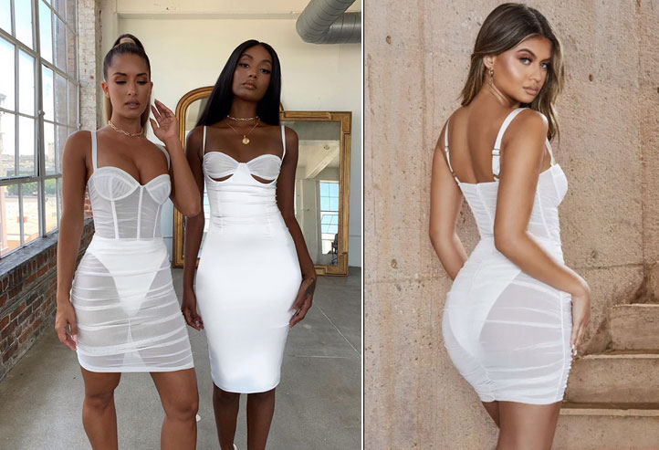 Chiếc váy xuyên thấu nhìn thấy đồ lót đang cháy hàng trên thế giới-2