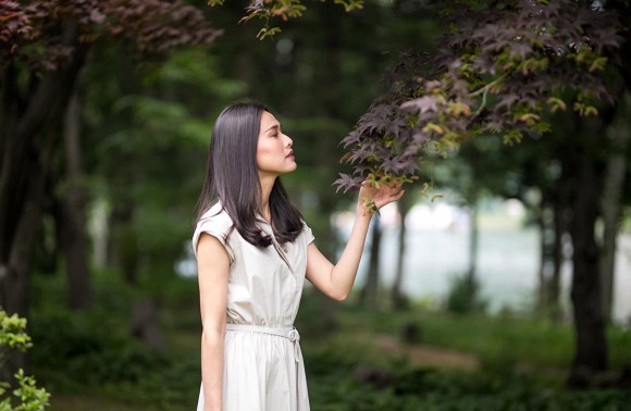 Hoa hậu Dương Mỹ Linh khoe nụ cười như toả nắng giữa trời thu Nhật Bản mộng mơ-1