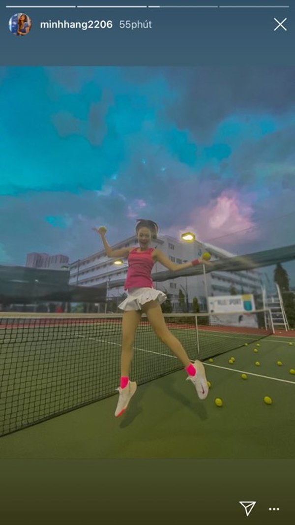 Sau Ngọc Trinh đến lượt Minh Hằng mê quần áo theo phong cách cẩm hường-9