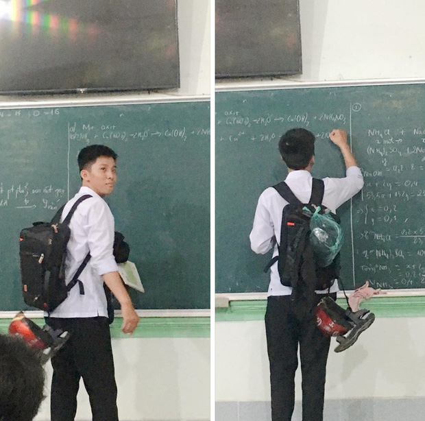Hay cà khịa” giấu giày dép của các bạn trong lớp, nam sinh phải làm cách này mỗi khi lên bảng để đồ đạc không bị thất lạc-1