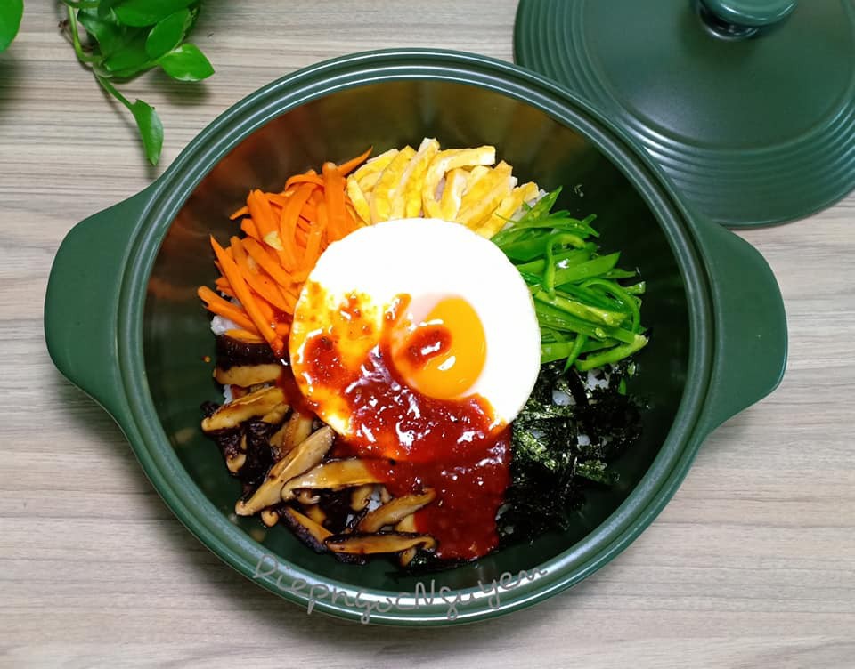 Dọn tủ lạnh, tôi làm ngay món cơm Bibimbap Hàn Quốc vừa nhanh vừa ngon lại vừa đẹp-8