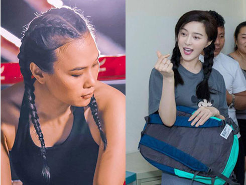 Đứng tim với gương mặt trang điểm trắng dã như tượng sáp của Phạm Băng Băng-8