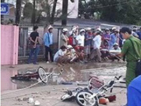 Hà Nội: Nghi vấn học sinh mầm non tử vong do mắc kẹt ở cầu trượt-2