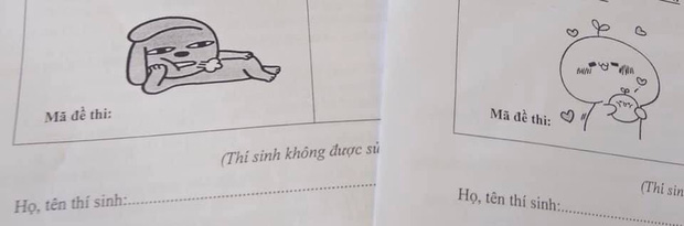 Bắt trend cực nhanh đánh mã đề bằng stickers, thầy cô dễ thương nhưng khiến học sinh thêm lý do khóc thét trong giờ thi-1