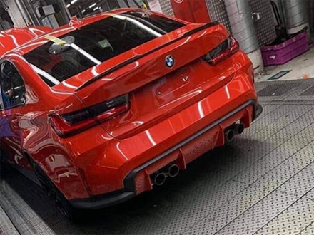 Lộ ảnh thiết kế đuôi xe của BMW M3 thế hệ mới