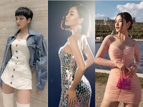 Chi Pu và dàn mỹ nhân Việt khoe đường cong sexy trong váy bó sát