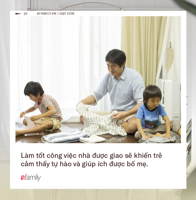 Những lợi ích tuyệt vời khi trẻ chăm chỉ làm việc nhà, bố mẹ đừng nuông chiều mà hãy tích cực sai vặt-1