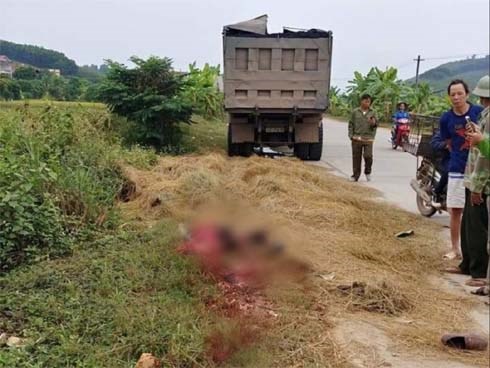 Sau khi gây tai nạn khiến nam công nhân tử vong, tài xế xe tải bỏ trốn khỏi hiện trường