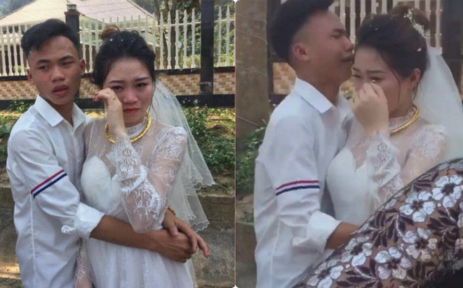 Biểu cảm trái ngược với cả hội hôn, cậu em trai trong bức ảnh ngày cưới chị gái thu hút mọi ánh nhìn-3