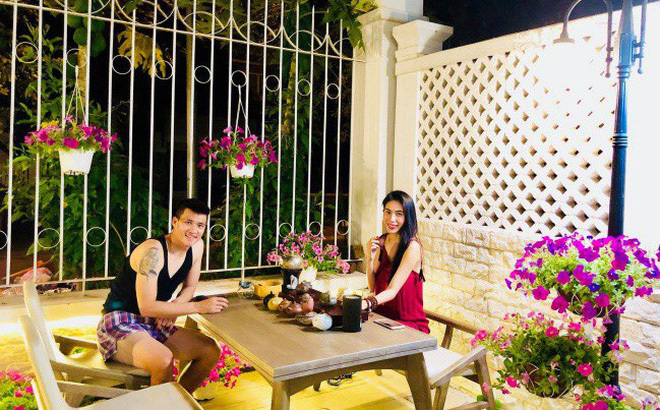 Khu vườn đủ thứ rau quả sạch trong biệt thự của Công Vinh - Thủy Tiên-9