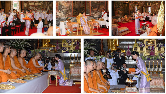 Sau khi Hoàng quý phi bị phế truất, Hoàng hậu Thái Lan trở thành tâm điểm chú ý với nhan sắc ngày càng rực rỡ và thần thái hút hồn-3