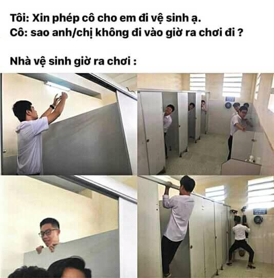 Cứ vào tiết mới tranh nhau xin ra ngoài, cô giáo bất lực hỏi giờ ra chơi sao không đi, nhưng biết được lý do ai cũng gật gù-1