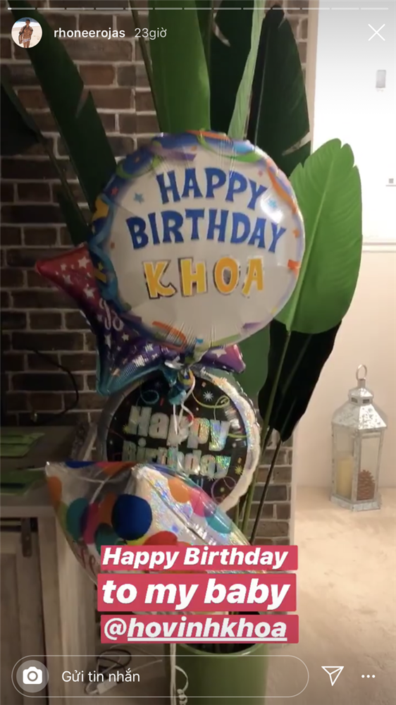 Hồ Vĩnh Khoa được bạn đời tổ chức sinh nhật tuổi 31: Đơn giản nhưng vẫn làm netizen tan chảy vì ngọt ngào!-3