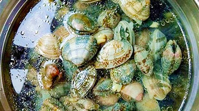 Thêm chút nước này, ngao sẽ sạch bong, không còn chút sạn cát-2