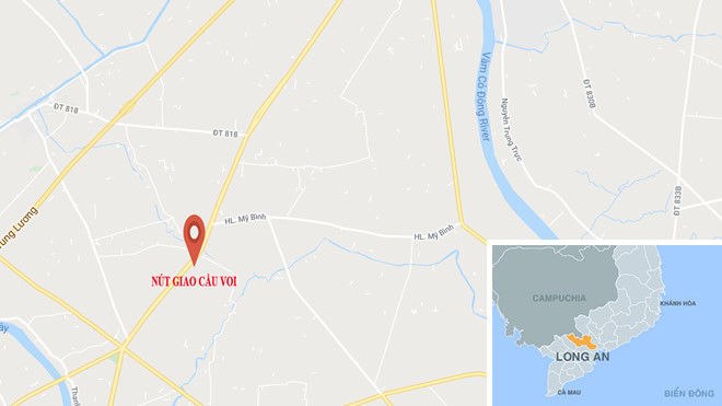 Ôtô tải húc văng 7 xe máy khiến 11 người bị thương-3