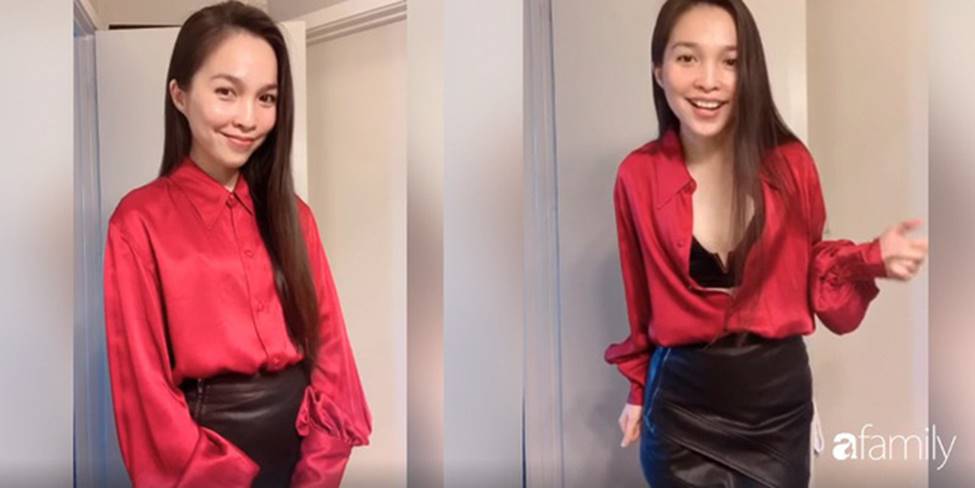 Hiền Thục 38 tuổi vẫn tự tin phanh áo khoe nội y, hướng dẫn các chị em cách lên đồ từ đi làm tới đi quẩy-1