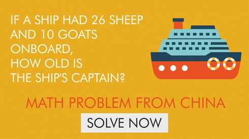 Bài toán lớp 2 khiến người lớn điên đầu vì hỏi một đằng, cho thông tin một nẻo-1