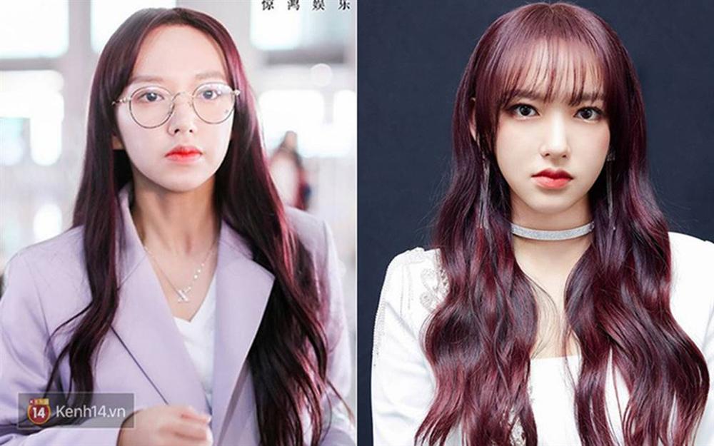 Khoảng cách từ trán hói đến xinh như búp bê chỉ là vài sợi tóc mái: Nữ idol Trình Tiêu sẽ cho bạn thấy điều kỳ diệu khi để mái-9