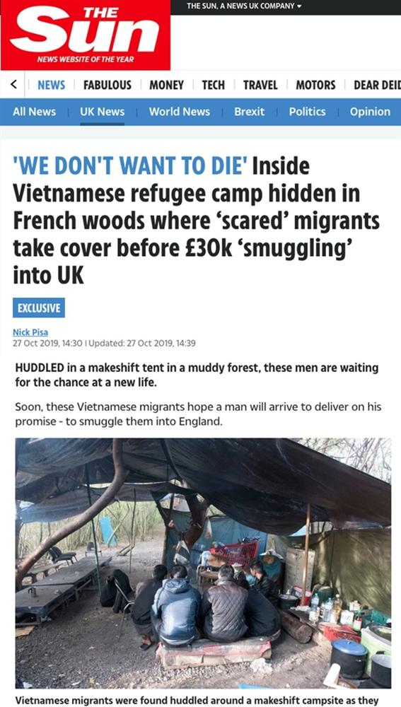 Báo Anh phỏng vấn 13 người Việt ở Pháp chờ nhập cư trái phép vào Anh: Lo sợ sẽ chết như 39 người trong container nhưng vẫn kiên quyết đi đến cùng-1