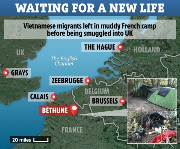 Báo Anh phỏng vấn 13 người Việt ở Pháp chờ nhập cư trái phép vào Anh: Lo sợ sẽ chết như 39 người trong container nhưng vẫn kiên quyết đi đến cùng-5