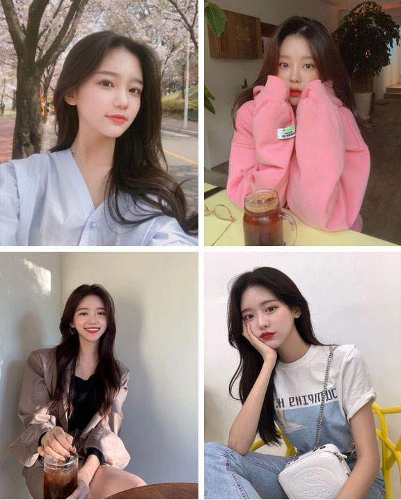 Chỉ là xoã tóc nhưng gái Hàn vẫn xinh và thần thái ngời ngời là nhờ tuyệt chiêu chia ngôi đặc biệt-2