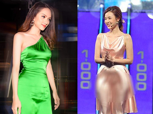 Hoa hậu Hương Giang và dàn mỹ nhân Việt bất ngờ hớ hênh điểm nhạy cảm vì váy lụa