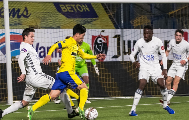 Công Phượng đá chính trong trận U21 Sint-Truidense thua 1-6-1